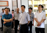 中国县域经济研究中心主任张正河到安徽缘酒集团调研