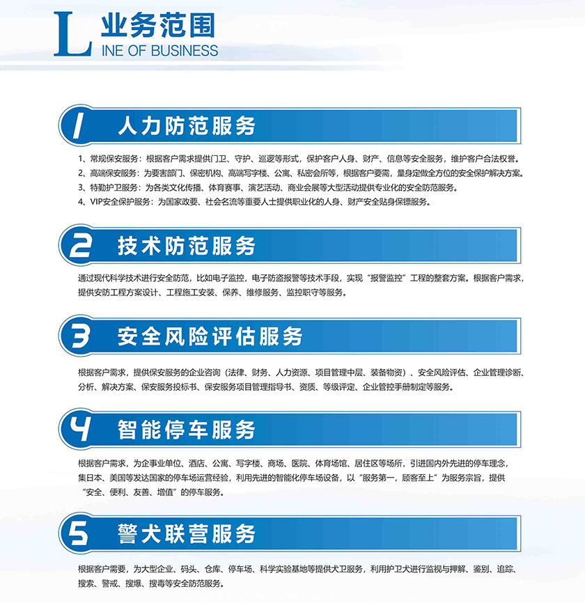 业务范围