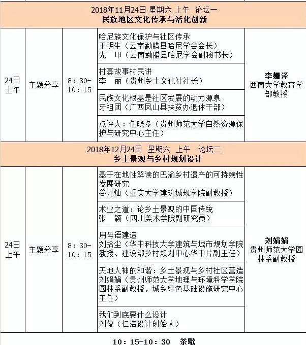 【资讯】会议议程|第二届新时代中国乡村建设论坛暨第六届爱故乡大会邀您参加！