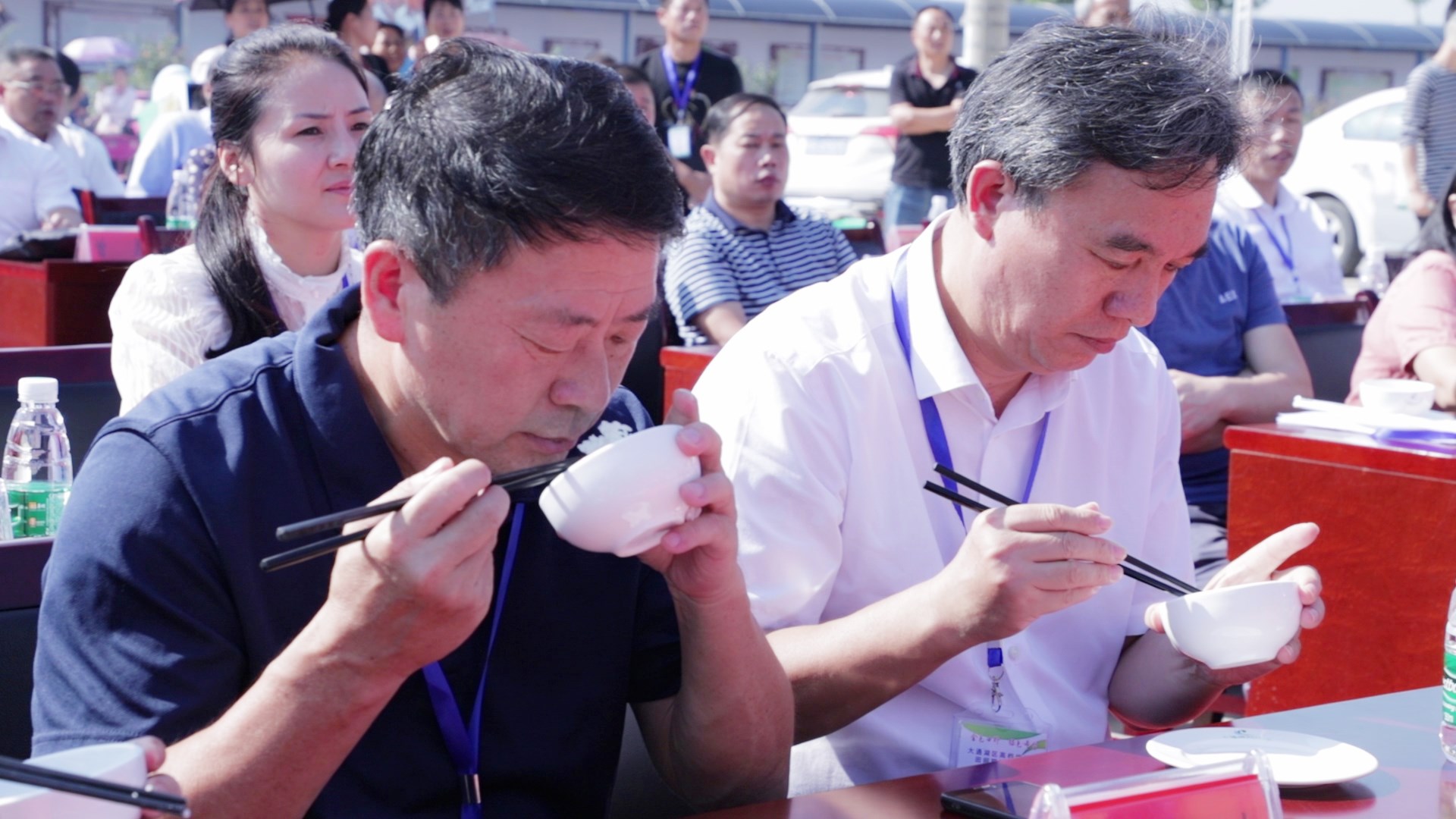 益阳市首届优质稻田间拍卖会在大通湖举行