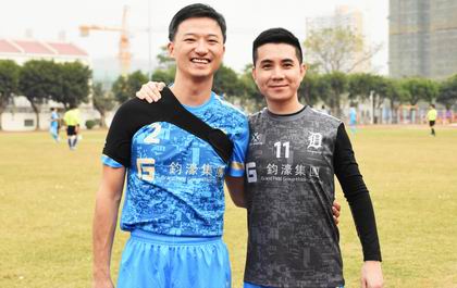 “钧濠双雄，挥洒汗水，舞动金秋”一一记钧濠集团2018年秋季足球赛