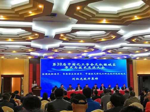 第38届中国化工学会无机酸碱盐学术与技术交流大会在河北保定召开