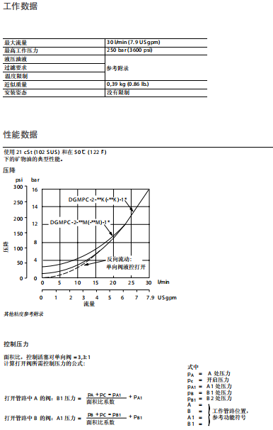 DGMPC-2-1*系列 液控单向阀