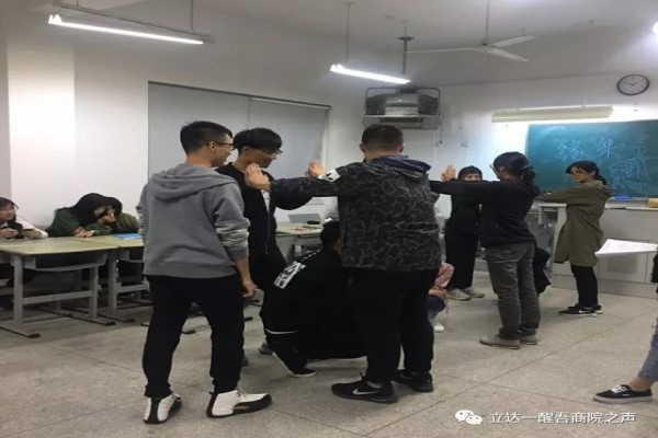 精彩团训聆听我院辅导员助理的声音