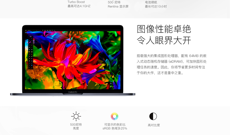 Apple MacBook Pro 13.3英寸笔记本电脑