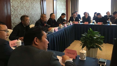 集团召开成都片区分公司负责人座谈会