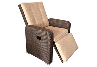 Rattan Recliner