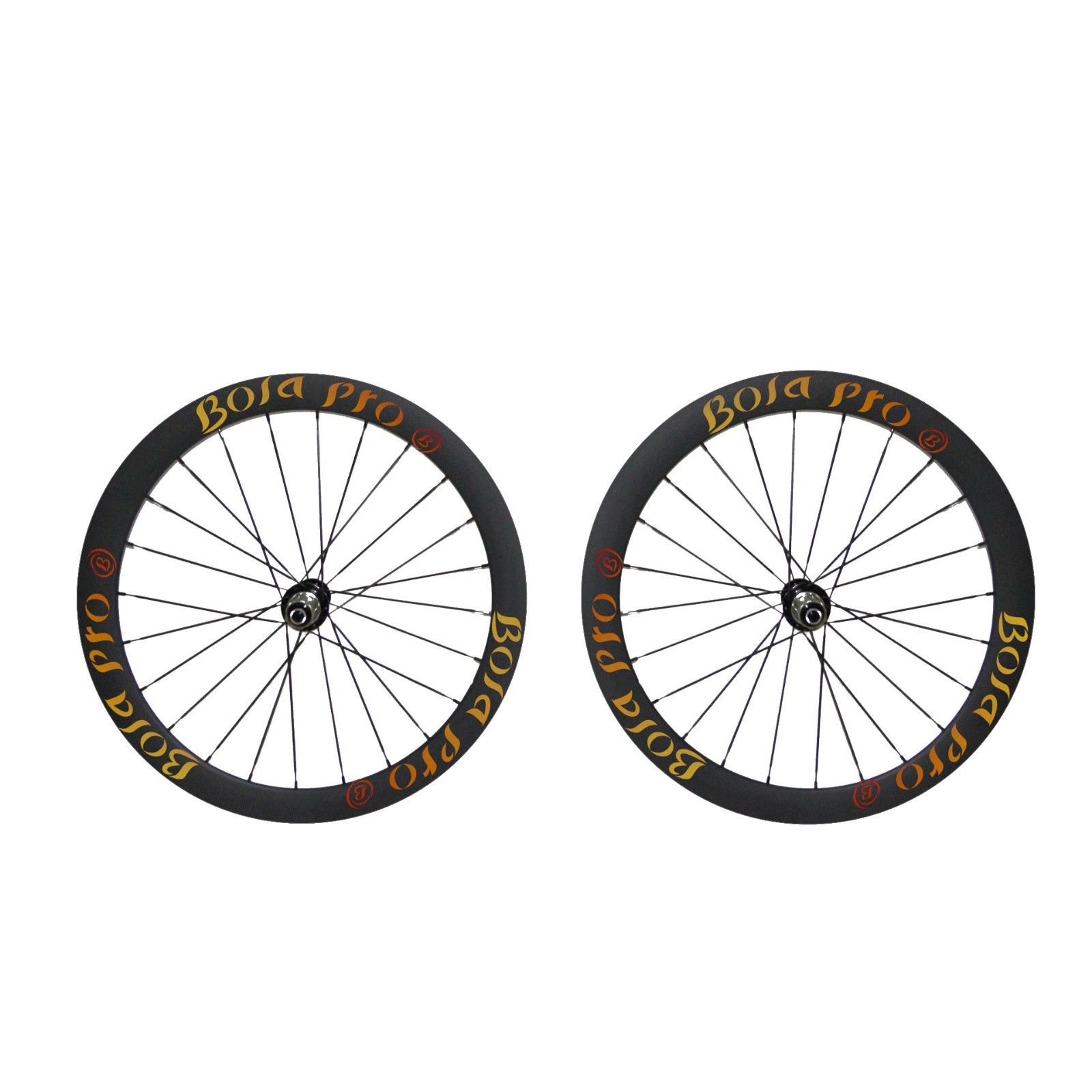 700C 45mm carbon wheelset with disc brake hub
