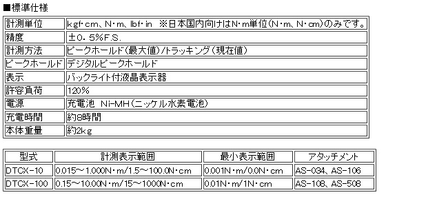 日本ATTONIC亞通力DTCX-100扭矩檢測(cè)器