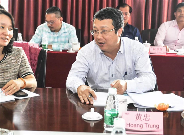越南农业与农村发展部与中国农业农村部农药检定所领导来司参观交流