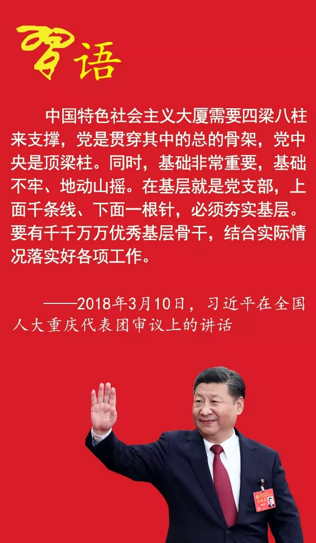 关于党支部建设,习近平总书记这样说 关于党支部建设,习近平总书记这样说