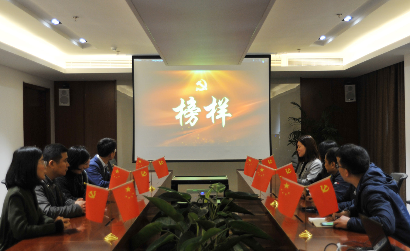 博阳新能党支部组织集体收看座谈《榜样3》