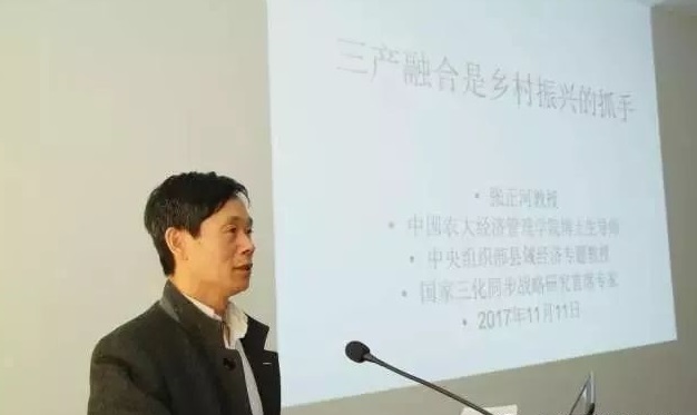 张正河：三产融合乡村振兴的抓手