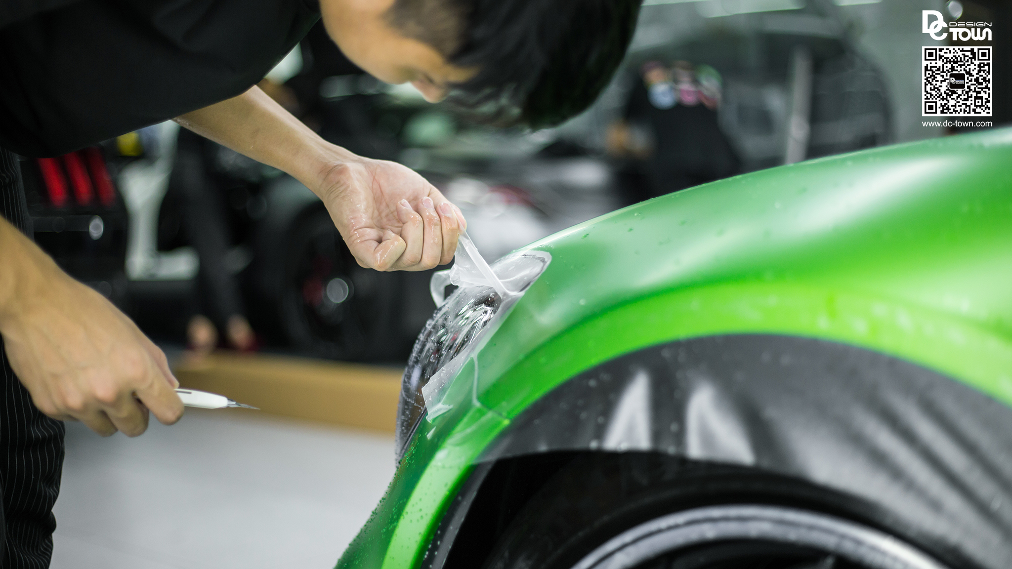 奔驰AMG GTR 全车透明保护膜