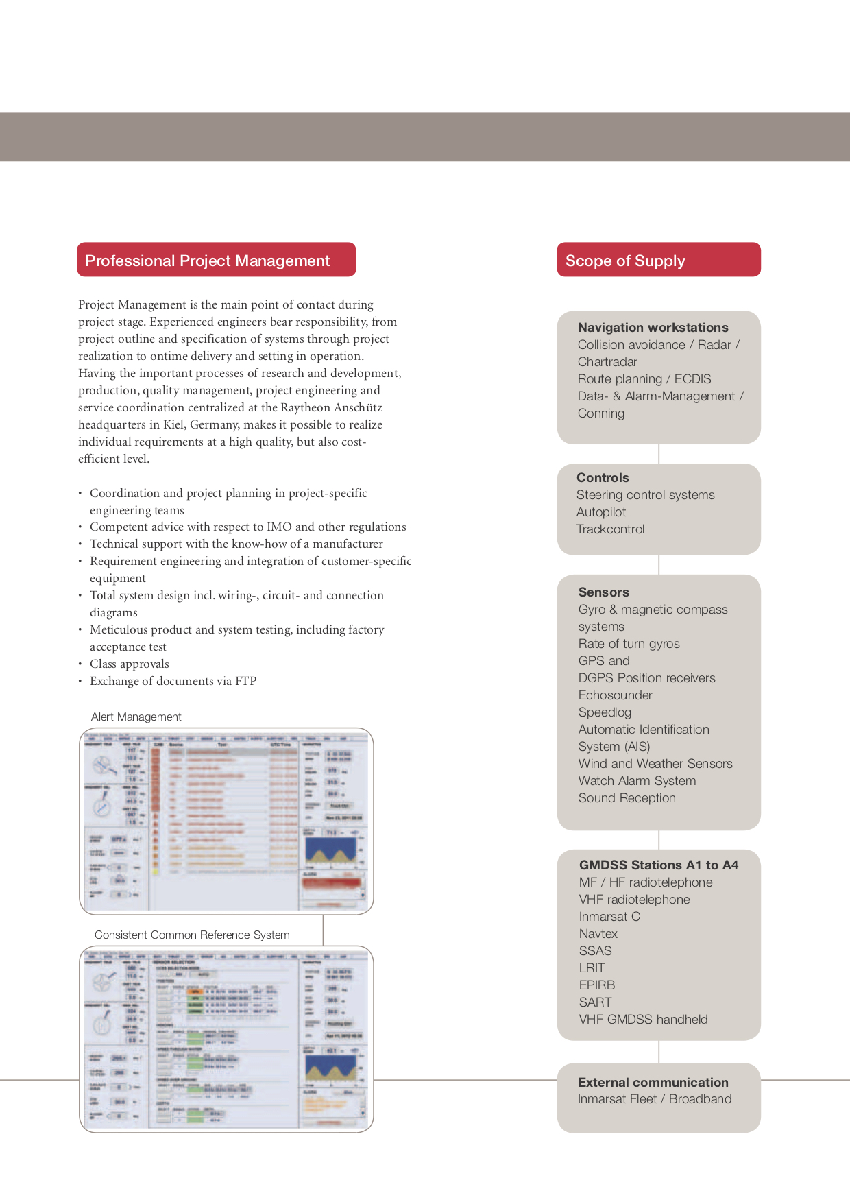 Raytheon Synapsis Integrated Navigation System