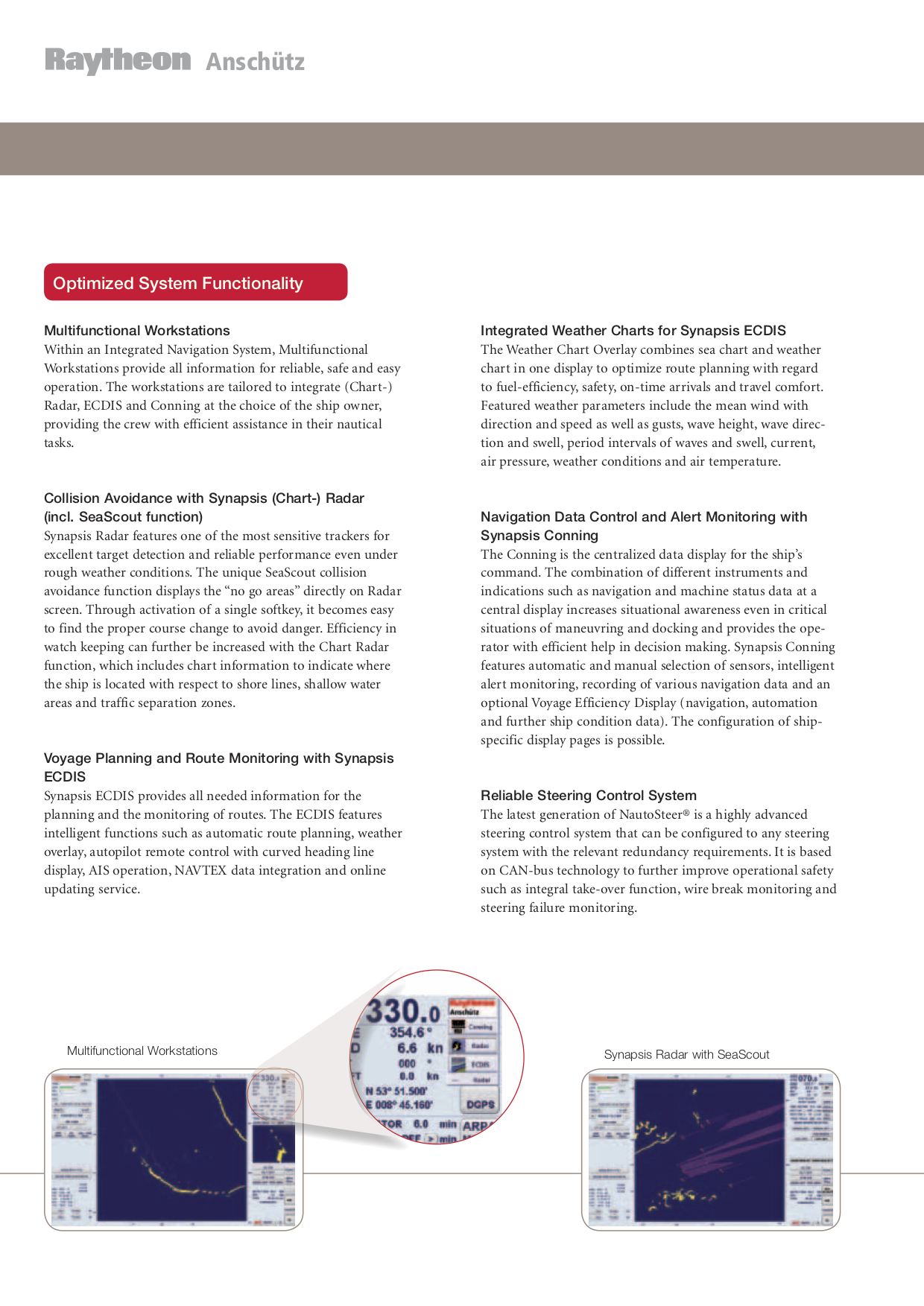 Raytheon Synapsis Integrated Navigation System