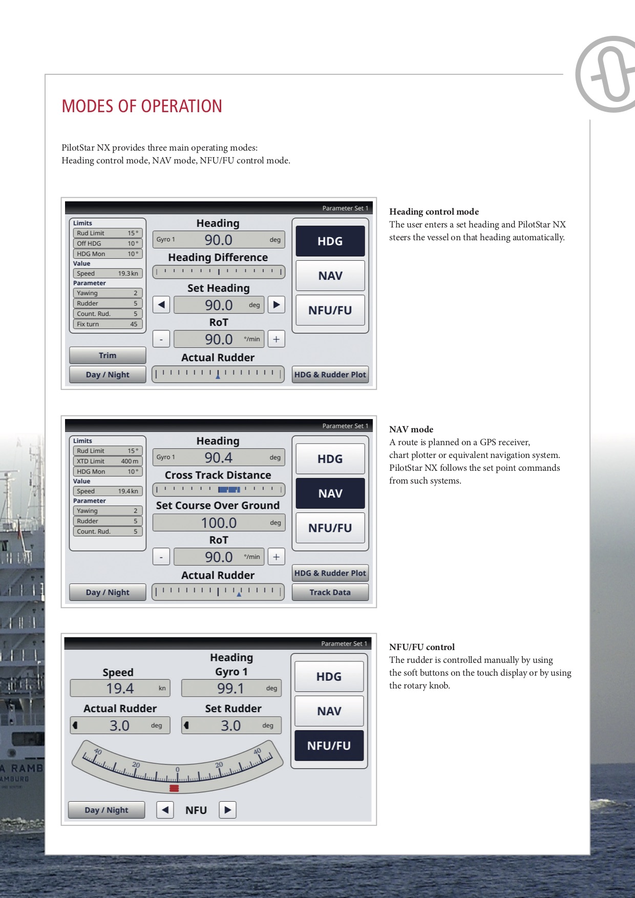 Raytheon Heading Control System PilotStar NX