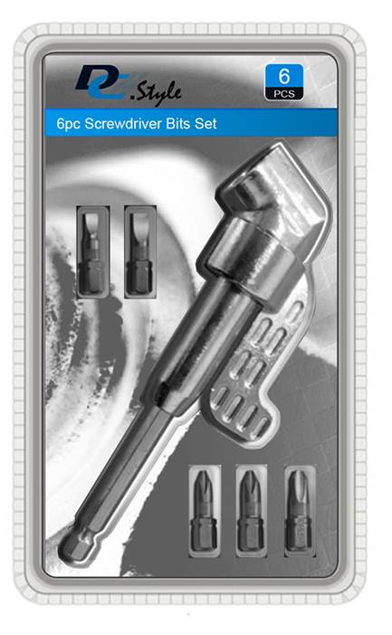 6pc Screwdriver Bits Set