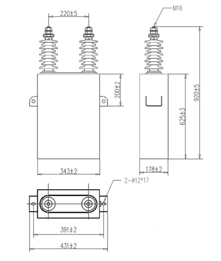 4800Va.c. 400kvar Capacitor