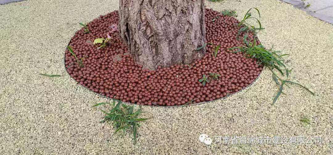 人行道树穴“红石子”纷纷炸裂?揭秘背后真相 人行道树穴“红石子”纷纷炸裂?揭秘背后真相