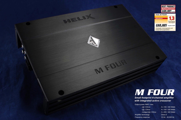 德国HELIX M ONE功放 强大的有源分频与1Ω稳定
