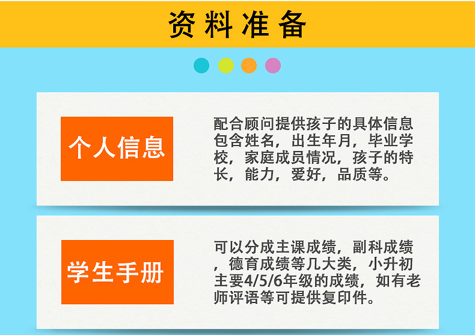 小升初简历设计制作 小升初简历设计制作