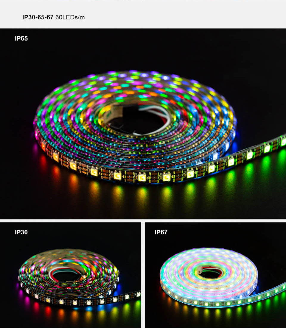 Sk6812rgb slide color LED strip specification and installation matters Sk6812rgb slide color LED strip specification and installation matters