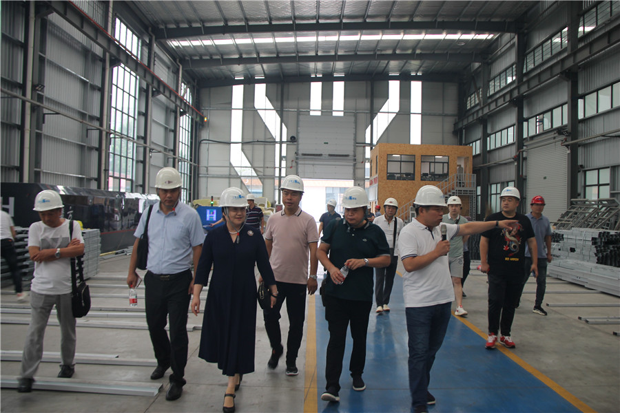 Zhongyuan District Federation of Industry and Commerce leaders visited Changxing Steel Structure