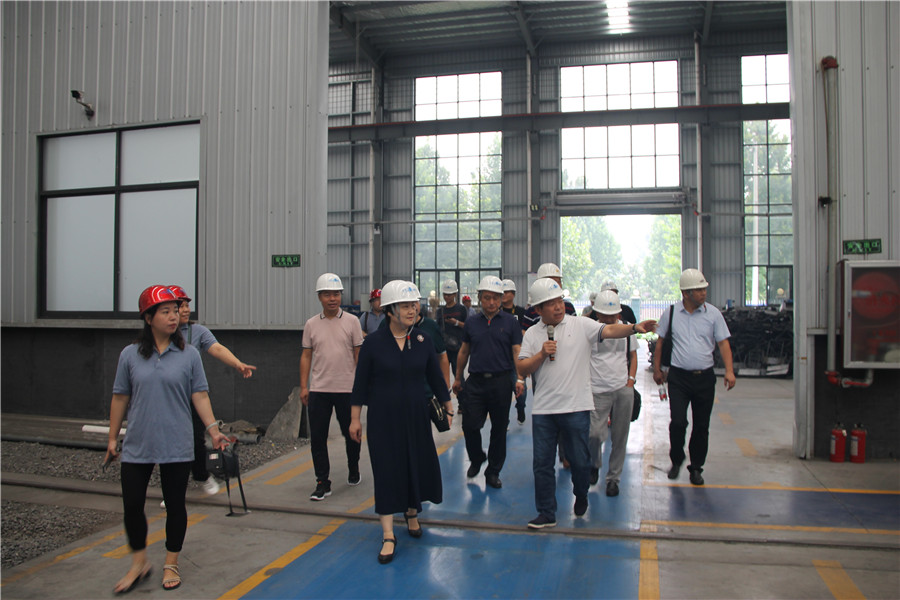 Zhongyuan District Federation of Industry and Commerce leaders visited Changxing Steel Structure