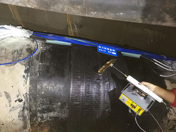 中贵线嘉陵江隧道穿越管段优发国际顶级在线应变监测 中贵线嘉陵江隧道穿越管段优发国际顶级在线应变监测