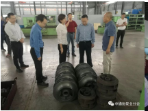 新达泵阀 | 达州经开区管委会主任杨勇一行莅临检查指导工作