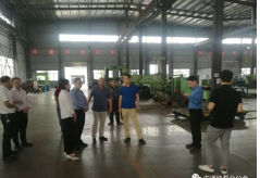新达泵阀 | 达州经开区管委会主任杨勇一行莅临检查指导工作