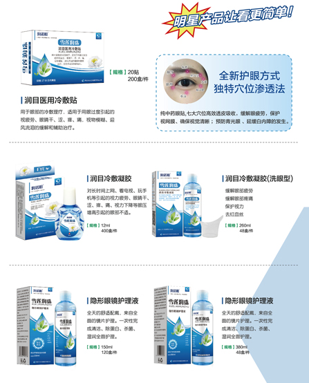 西安中天生物护眼系列OEM/ODM代加工品类介绍