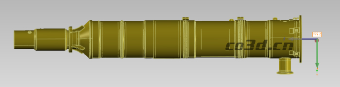 Exhaust gas catalytic converter 3D scanning