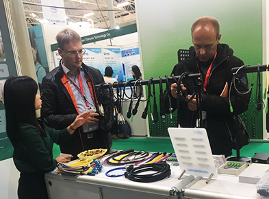 We have attended the ECOC 2019 exhibition in Ireland during 23-25th September