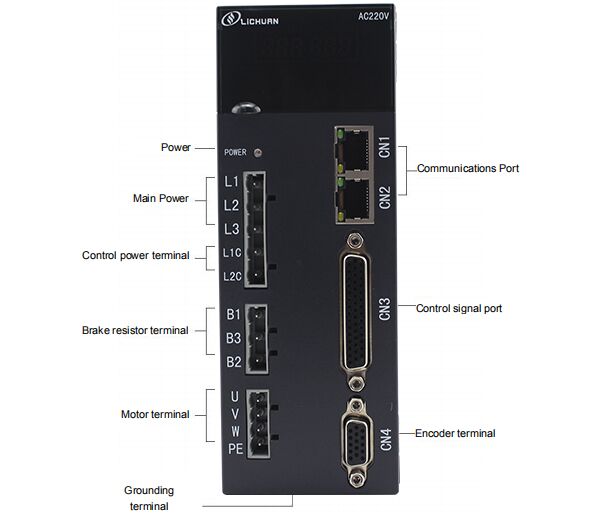 A5 17bit absolute encoder servo drive 