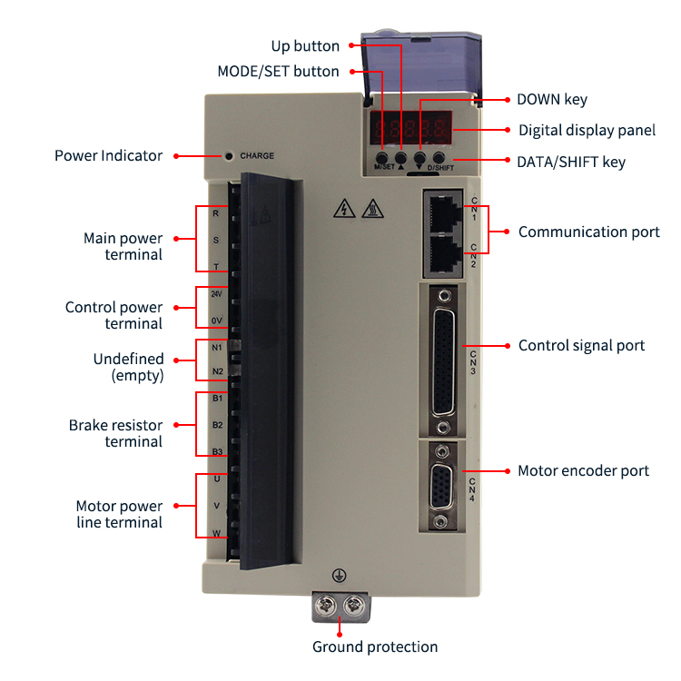 3 Phase 380V Servo Driver