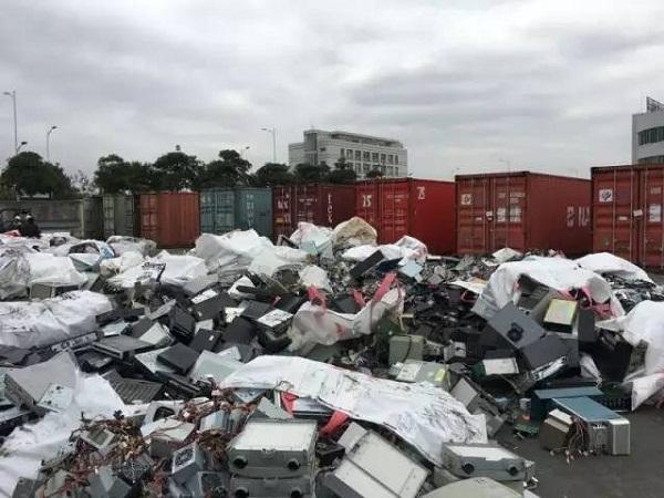 郑州海关查获大量非法入境电子“洋垃圾” 郑州海关查获大量非法入境电子“洋垃圾”