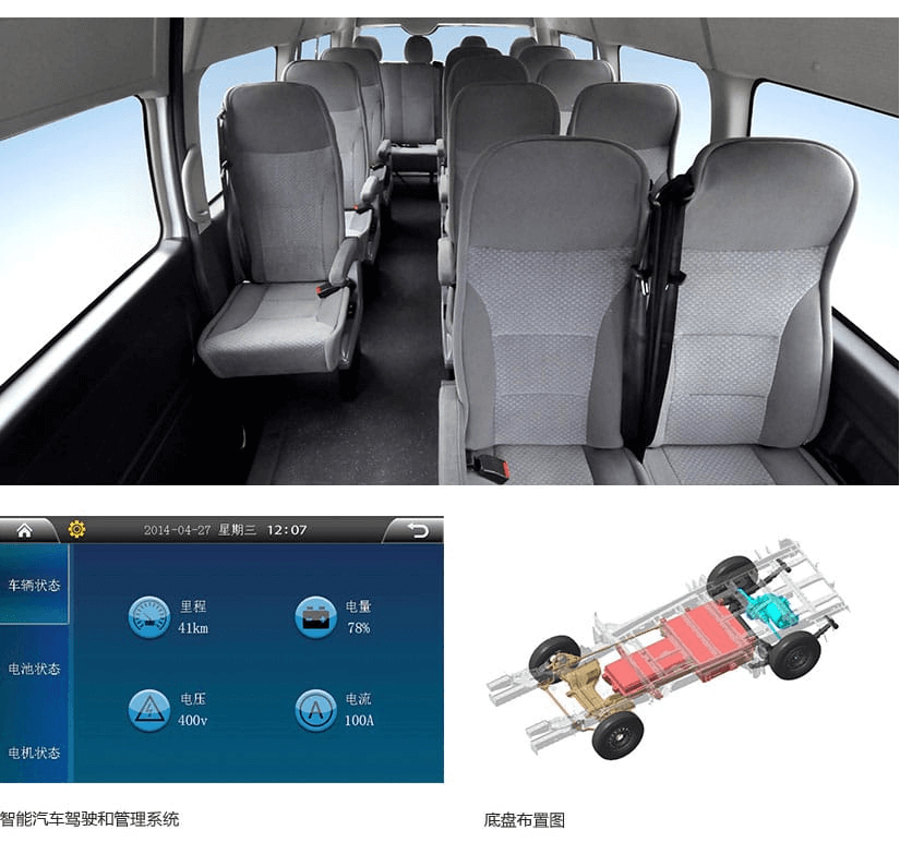 九龙A6E纯电动商务车