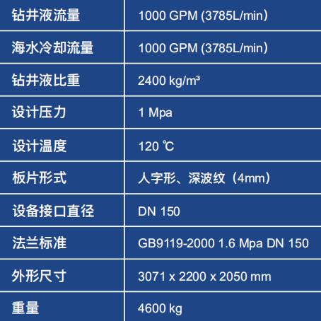 海洋泥漿冷卻系統