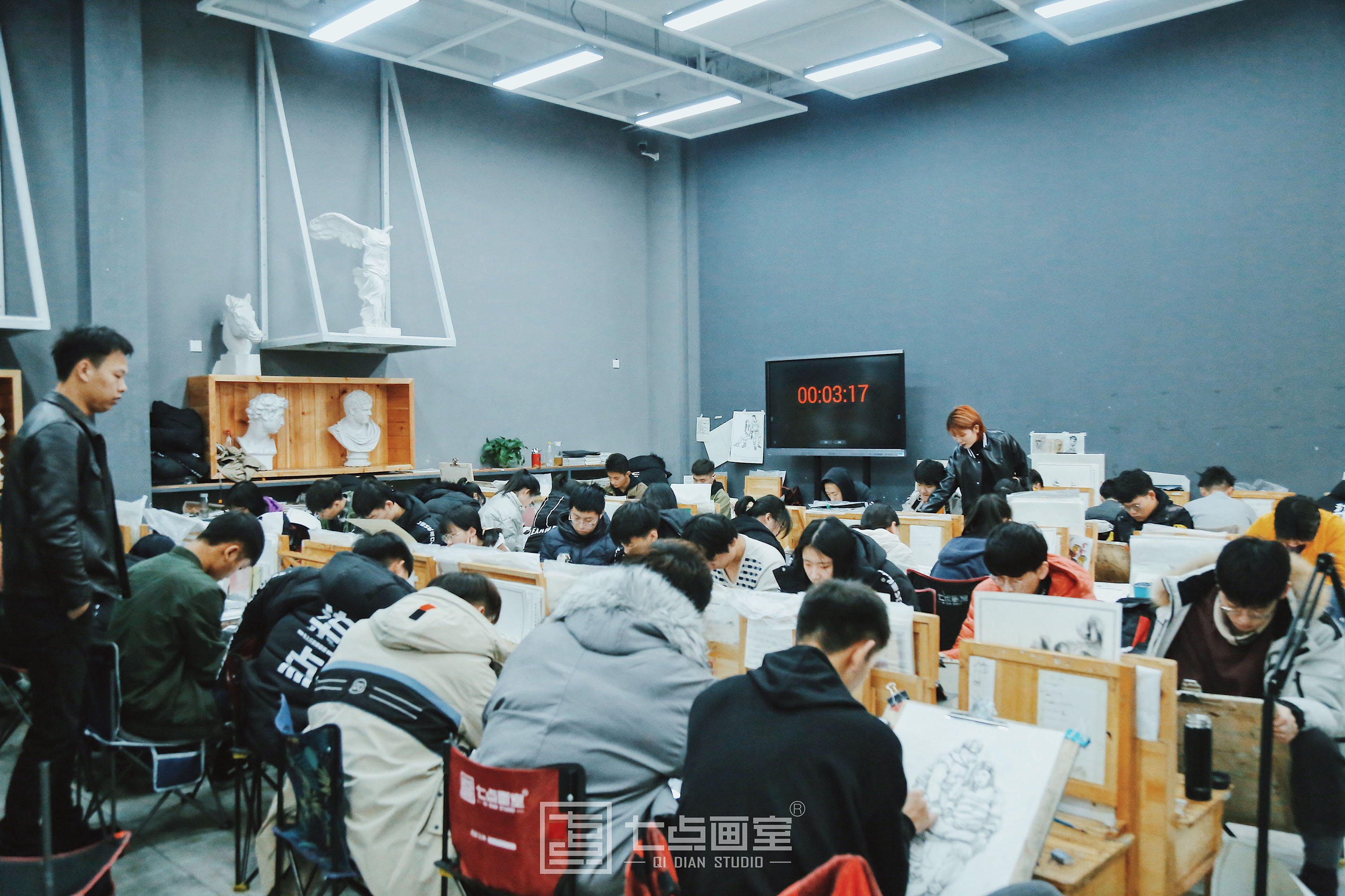 七点画室「校考突击班」报名通道已开启 七点画室「校考突击班」报名通道已开启