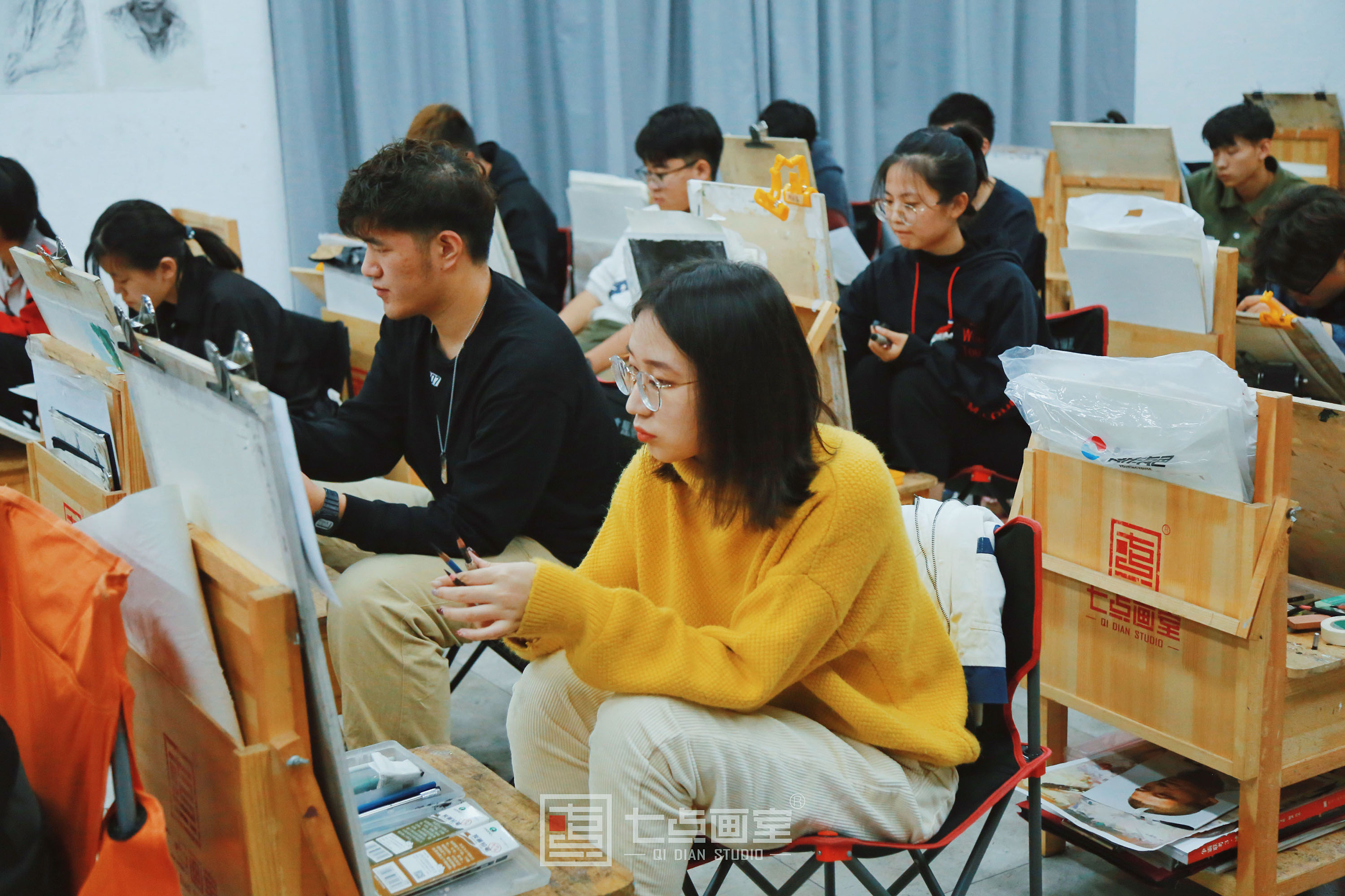 七点画室「校考突击班」报名通道已开启 七点画室「校考突击班」报名通道已开启