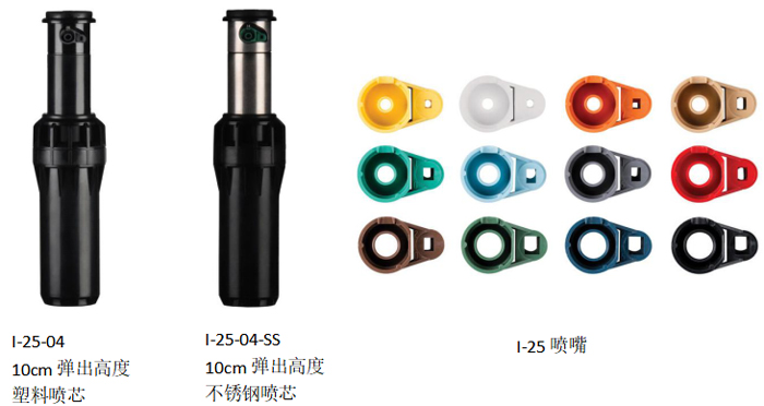 地埋式齿轮旋转喷头I-25 地埋式齿轮旋转喷头I-25