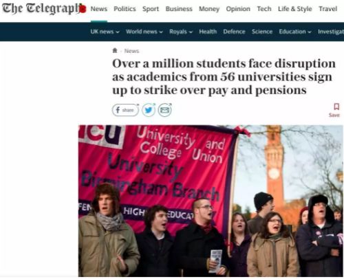 英国留学生:我们太难了,剑桥等在内的56所学校要罢工! 英国留学生:我们太难了,剑桥等在内的56所学校要罢工!