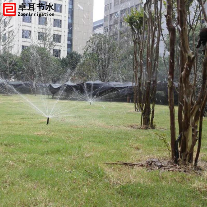湖北省委大院园林自动喷灌