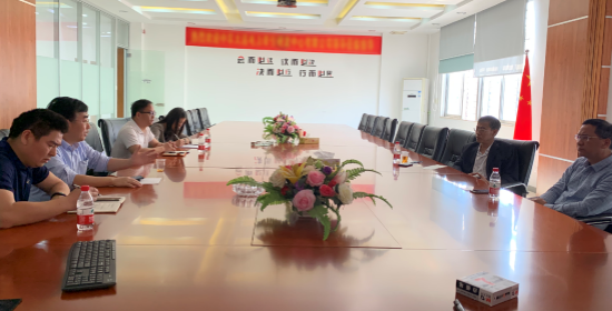 中国计量测试学会马秘书长、东莞市科协吴秘书来访东莞诺丽科技公司