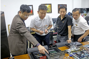 主动对接 靠前服务 | 集成电路筹备组走访园区企业 主动对接 靠前服务 | 集成电路筹备组走访园区企业