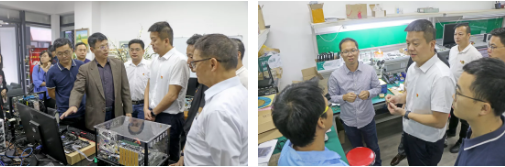 主动对接 靠前服务 | 集成电路筹备组走访园区企业 主动对接 靠前服务 | 集成电路筹备组走访园区企业