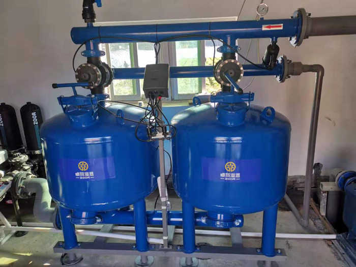 十堰鄖西海濤家庭農場水肥一體化泵房首部系統