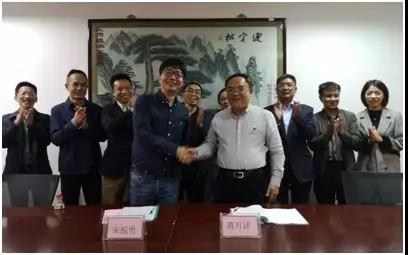 Jiangxi Weite Compressor Co., Ltd. and Hunan University sign the cooperation agreement of production